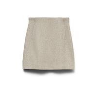 Vero Moda - Vmfortuneallison Hw Short Skirt Ga Grigio - Abbigliamento S Grigio