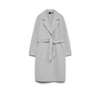 VERO MODA Vmfortuneaya - Cappotto lungo da donna Ga Noos, chiaro grigio Melange, M