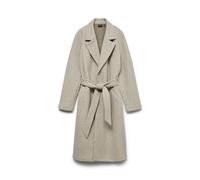 Vero Moda Vmfortuneaya Ss23 Long Coat Noos Cappotto, Silver Mink/Detail:Melange, S Donna