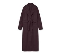 VERO MODA Vmfortuneaya Xtra Long Coat Ga Boo, Winetasting, S
