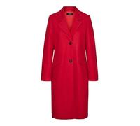 VERO MODA VMFORTUNESARA LONG COAT GA BOO, Salsa, M