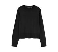 VERO MODA Vmgold Art LS O-Neck Pullover, Nero, L