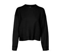 VERO MODA Vmgold Piping LS O-Neck Pullover Ga Maglione Lavorato a Maglia, Nero, XS Donna