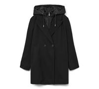 VERO MODA Vmgrace Coat Boo, Nero, L Donna