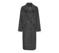 VERO MODA Vmharper Long Wool Coat Ga Noos, Grigio Scuro mélange, S Donna