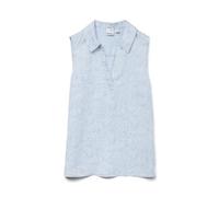 VERO MODA Vmharper SL Collar Short Top Ga, Mix Blu Chiaro, M