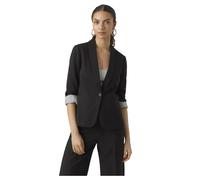 Vero Moda VMHARUKIMO LS Classic Jersey Noos Blazer, Nero, 34, Schwarz, 40