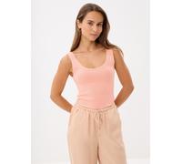 Vero Moda - Vmhenna S/L Top Jrs Lcs Arancione - Abbigliamento L Arancione