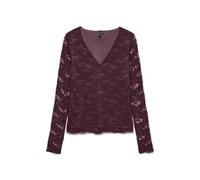VERO MODA Vmiben - Top con Scollo a V, Jrs Noos, Winetasting, S