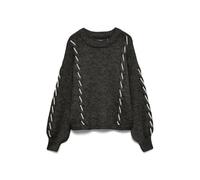 VERO MODA Vmilina LS O-Neck Handstitch Pullover, Torba, M