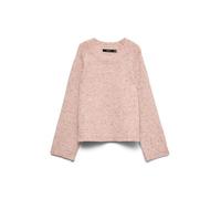 VERO MODA Vmingrid LS O-Neck Pullover Boo, Pink Dogwood, M