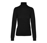Vero Moda Maglione VMIRIS con collo arrotolato nero Taglia L