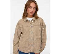 Vero Moda - VMJAMIE LS CORDUROY SHACKET MIX NOOS Beige - Abbigliamento M Beige