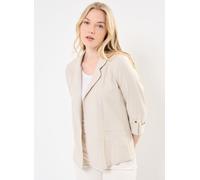 Vero Moda - VMJESMILO 3/4 LOOSE BLAZER WVN GA NOOS Beige - Abbigliamento M Beige