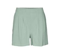 VERO MODA VMJESMILO HW - Pantaloncini Wvn GA Noos, Verde Silt, M