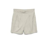Vero Moda VMJESMILO HW Shorts Wvn GA Noos, Pantaloncini da Donna, Silver Lining, M