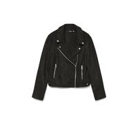 Vero Moda Jose Short Leather Jacket Nero XS Donna