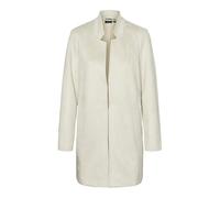 VERO MODA Vmjosefreja-Giacca in Pelle Scamosciata, Farina d'avena, M Donna
