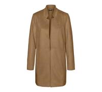 VERO MODA Vmjosefreja-Giacca in Pelle Scamosciata, Tigers Eye, S Donna