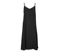 Abito midi da donna in pelle di vitello Vero Moda Josie Noir S