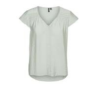 VERO MODA Vmjosie-Maglietta a Maniche Corte Top, Verde Silt, M Donna