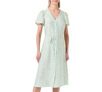 VERO MODA Vmjosie SS Calf Shirt Dress Wvn Ga Keid, Silt Green/AOP: Rita, M Donna