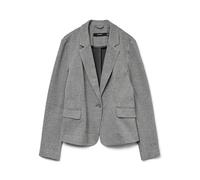 Vero Moda VMJULIA LS Blazer Jrs Noos, Blazer Donna, Dark Grey Melange,