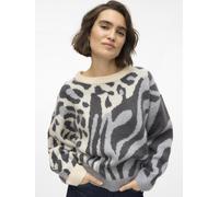 Vero Moda - VMKAI LS O-NECK PULLOVER GA BOO Beige - Abbigliamento XS Beige