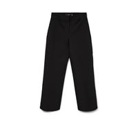 VERO MODA Vmkamilla MW Straight Pant Noos Pantaloni Aderenti, Nero, 40W x 32L Donna