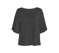 Vero Moda T-shirt manica corta in lurex nero M