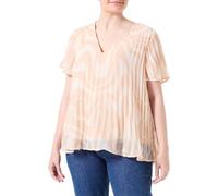 VERO MODA Vmkate S/S V-Neck Wvn Btq Top da Donna, Moonlight/AOP: Kate, L