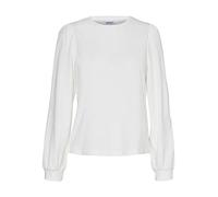 VERO MODA Vmkerry LS O-Neck Top VMA Noos T-Shirt, Bianco, S Donna
