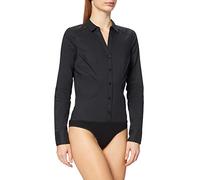VERO MODA Body a camicia nero, Taglia M