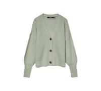 VERO MODA Vmlea Ls V-neck Cuff Cardigan Noos, Maglione Donna, Desert Sage, XS