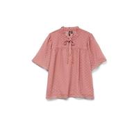 VERO MODA Vmleah SS Lace Top Wvn Ga Noos, Nostalgia Rose, S Donna
