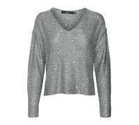 Vero Moda Vmleilani New LS - Pullover con Scollo A V Maglione Lavorato a Maglia Donna (Pacco da 1)