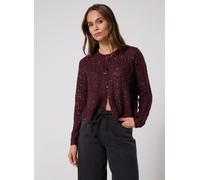 Vero Moda - VMLEILANI STITCH LS O-NECK CARDIGAN Viola - Abbigliamento M Viola