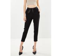 Vero Moda - Vmlena Mr Tapered Lurex Belt Pant Lcs Nero - Abbigliamento XS X 32 Nero