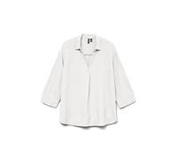 VERO MODA Vmlinn 3/4 Top da Donna Wvn Ga Noos, Bianco, M