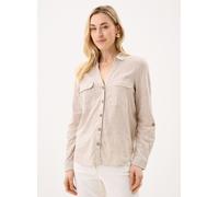Vero Moda - Vmlinn Bumpy Ls Shirt Wvn Noos Bianco - Abbigliamento XS Bianco