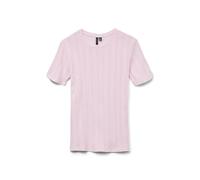VERO MODA Vmlisa Pointelle SS Top Jrs Noos da Donna, Pink-a-Boo, S