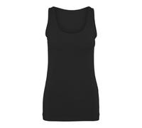 VERO MODA Vmlulu-Canotta Lunga Jrs Ga Noos, Nero, XL Donna