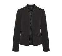 VERO MODA Vmlulu LS Classic Zip Pocket Blazer, Nero, M Donna