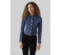 Vmluna Ls Slim Dnm Jacket Mix Ga Noos by Vero Moda XS Blu