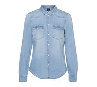 Vero Moda Vmmaria LS Denim Slim Shirt Mix New Noos Camicetta da Donna