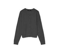 VERO MODA Vmmarina LS O-Neck Cardigan Noos, Grigio Scuro mélange, L