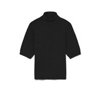 VERO MODA Vmmarina - Maglione 2/4 Roll Neck Noos, Nero, S