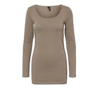Vero Moda Vmmaxi My LS Soft Uneck Ga Noos Maglia a Maniche Lunghe Donna (Pacco da 1)
