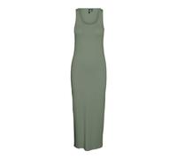 VERO MODA Vmmaxi My Soft Maxi Dress Noos Abito Lungo, Verde Acceso, M Donna