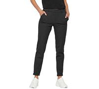 VERO MODA Vmmaya Mr Loose Solid Pant Noos Pantaloni, Donna, Grigio (Dark Grey Melange Dark Grey Melange), S / 30L